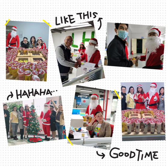 圣誕節(jié)！送甜蜜——聯(lián)合智能工會圣誕慰問活動